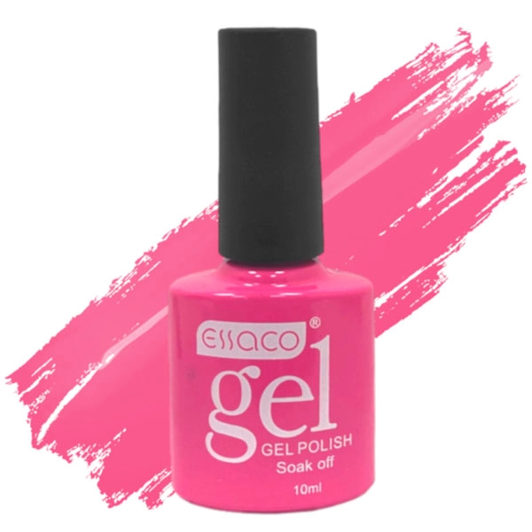 Gel lak na nehty - Neon Pink, 10 ml