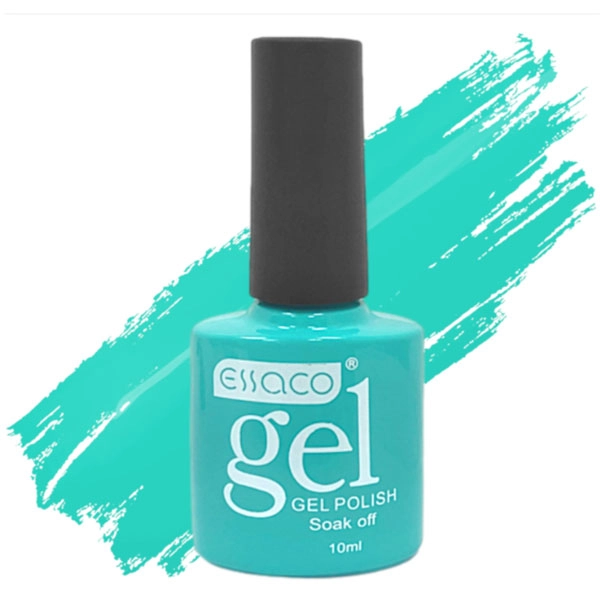 Gel lak na nehty - Neon Sky Blue, 10 ml