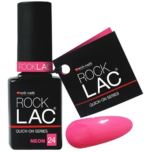 RockLac 24 - neonově růžová, 11ml