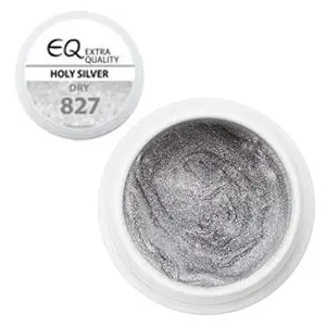 827 Dry – Holy Silver, barevný UV gel 5g