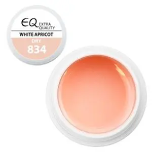 834 Dry – White Apricot, barevný UV gel 5g