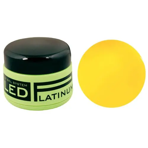 LED UV barevný gel 203 - Yellow, 9g