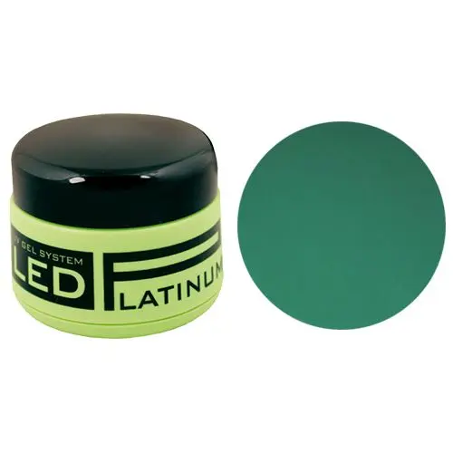 Barevný LED UV gel - 220 Teal Green, 9g