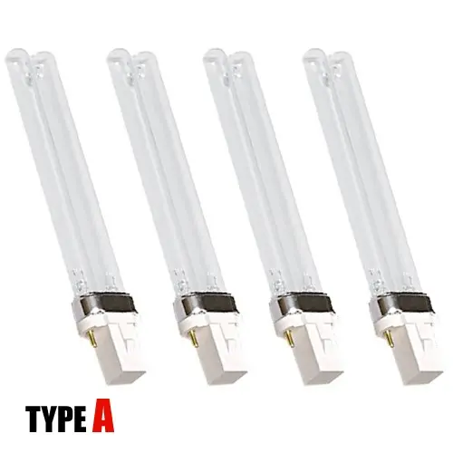 Náhradní ENF zářivky do UV lampy - typ A, 4 ks