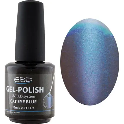 UV gel lak, 15ml - Cat Eye Blue 161