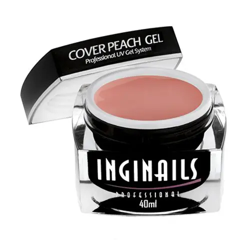 Modelovací gel Inginails Professional - Cover Peach Gel 40ml