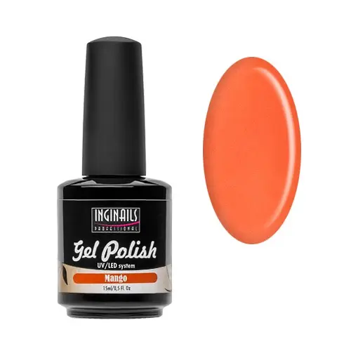 UV gelový lak Inginails Professional 15ml – Mango