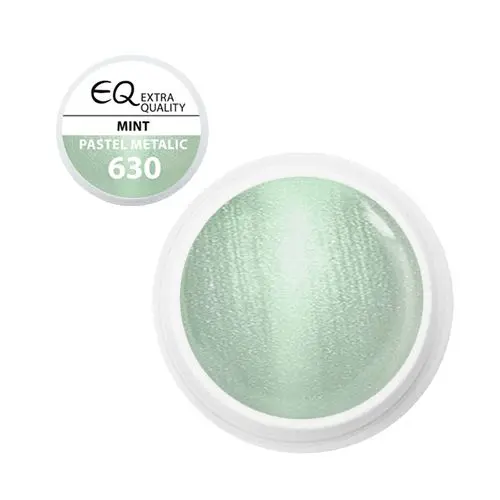 Extra Quality UV gel - 630 - Pastel Metalic Mint 5g