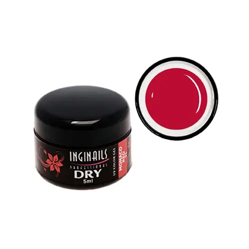 DRY UV COLOR GEL Inginails Professional – Monaco Red 03, 5 ml