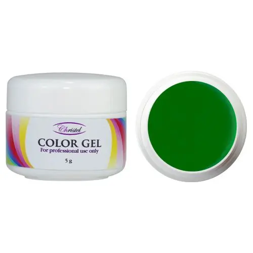 Barevný UV gel - Neon Green, 5 g