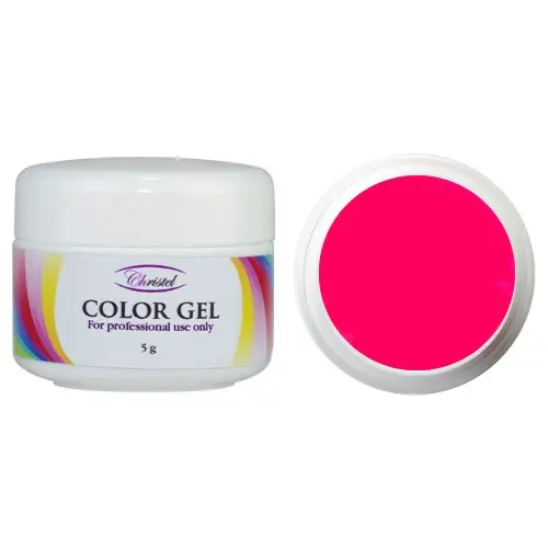 Barevný UV gel - Neon Pink, 5 g