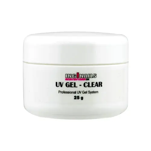 Modelovací UV gel Inginails - Clear, 25 g