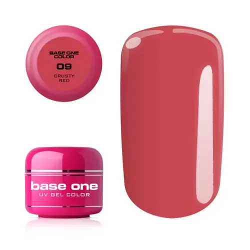 Gel Silcare Base One Color - Crusty Red 09, 5g