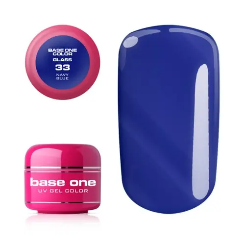 Gel Silcare Base One Color - Navy Blue 33, 5g