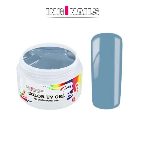Blue - 4D barevný gel Inginails 5g