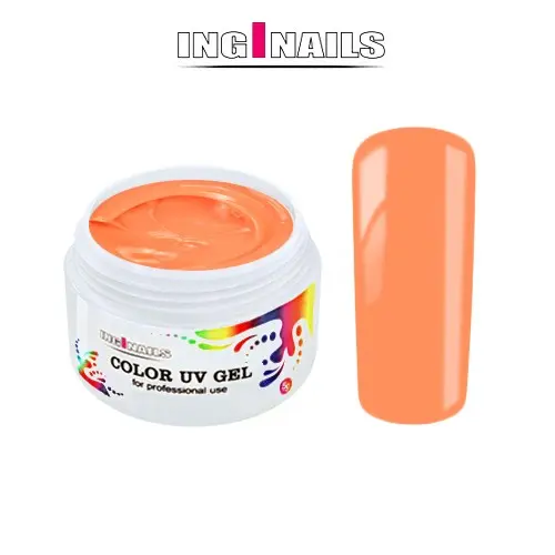 Peach - 4D barevný gel Inginails 5g
