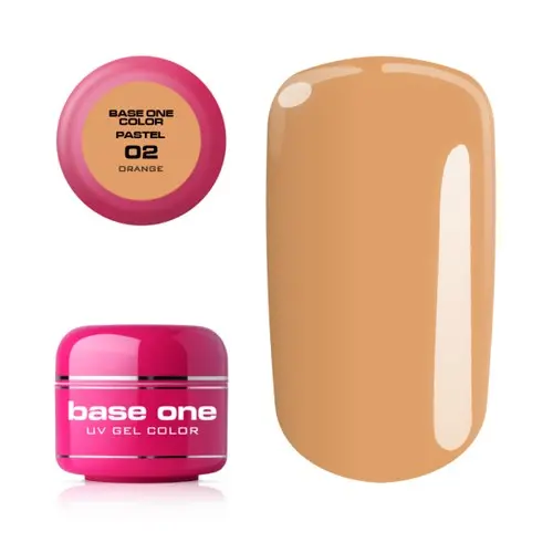 Gel Silcare Base One Pastel - Orange 02, 5 g