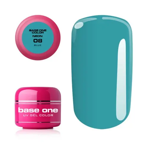 Gel Silcare Base One Neon - Blue 08, 5 g