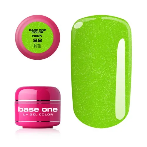 Gel Silcare Base One Neon - Lime Tree 22, 5 g