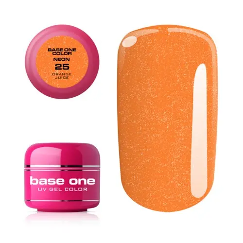 Gel Silcare Base One Neon - Orange Juice 25, 5 g