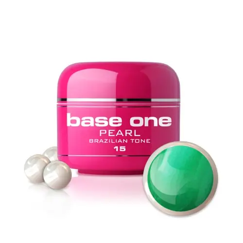 Gel Silcare Base One Pearl - Brazilian Tone 15, 5 g