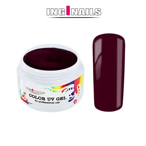 UV Gel, barevný Inginails - Chambord 5 g