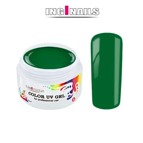 Green - 5 g Barevný UV Gel Inginails 