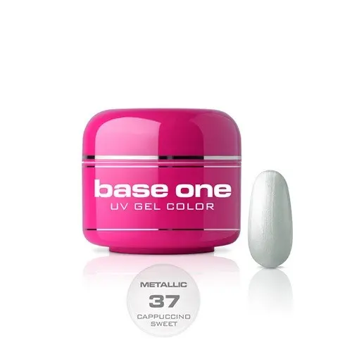 Gel Silcare Base One Metallic - Cappuccino Sweet 37, 5 g