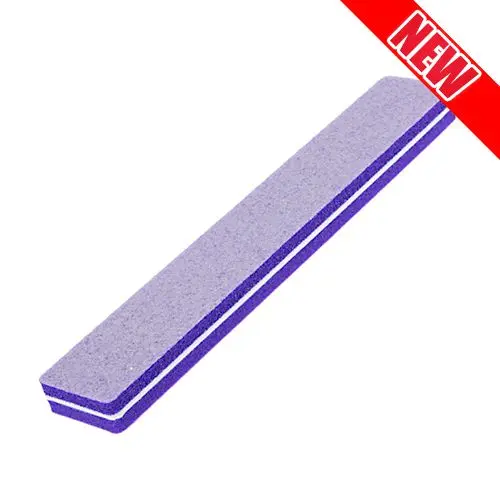 Inginails Pěnový pilník na nehty, fialový 100/150