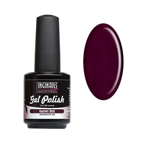 UV gel lak Inginails Professional 15ml - Garnet Red