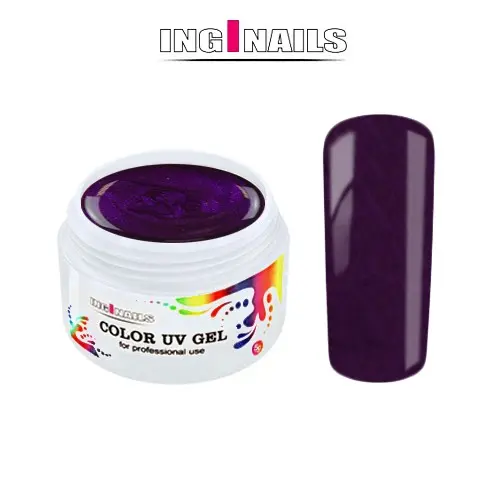 UV Gel, barevný Inginails – Royal Purple 5 g