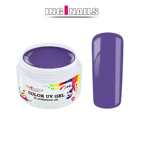 UV Gel, barevný Inginails – Spring Violet 5 g