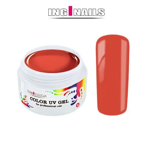 UV Gel, barevný Inginails – Sweet Peach 5 g