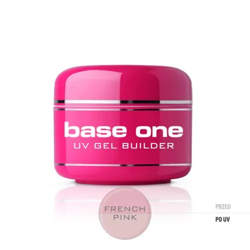 UV gely na nehty Silcare Base One Gel – French Pink, 15g