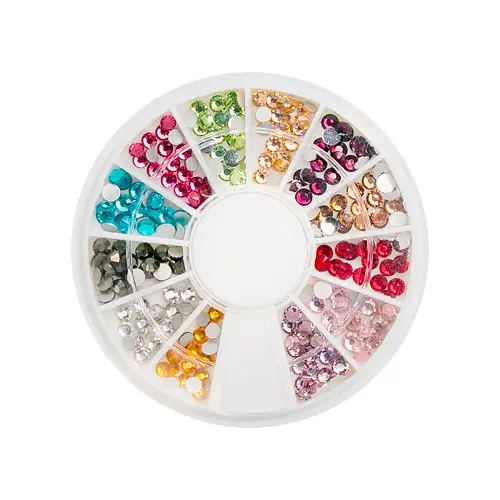 SWAROVSKI ozdobné kamínky na nehty – mix, 3mm