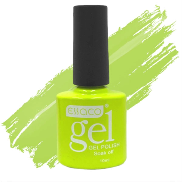 Gel lak na nehty - Neon Yellow, 10 ml