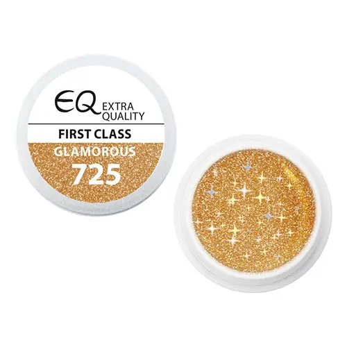 Extra Quality GLAMOURUS barevný UV gel - FIRST CLASS 725, 5g