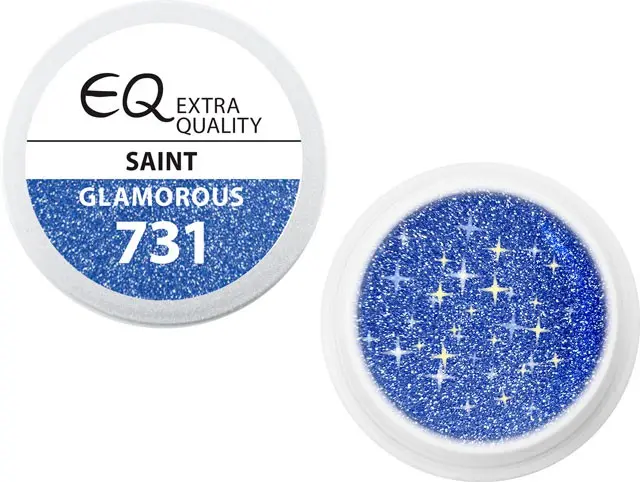 Extra Quality GLAMOURUS barevný UV gel - SAINT 731, 5g