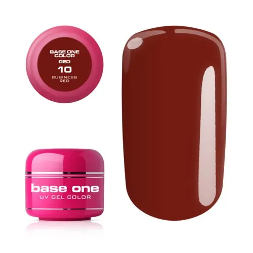 Gel Silcare Base One Color RED - Business Red 10, 5 g
