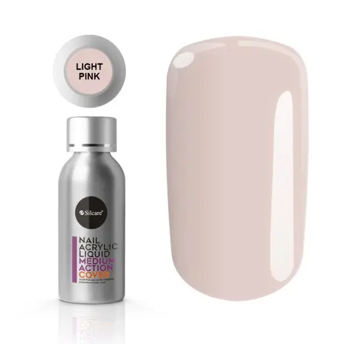 Silcare Akryl liquid – Light Pink, 50 ml