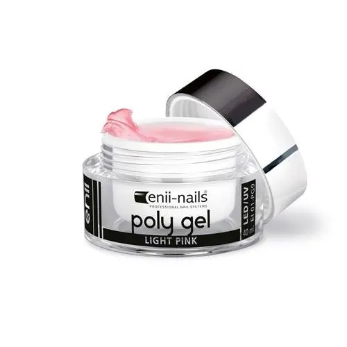 Enii nails Poly Gel - Light Pink, 10 ml