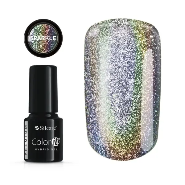 Silcare Color IT Hybrid Gel - Sparkle HOLO, 6g