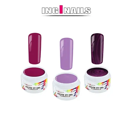 SADA Ultraviolet: 3ks barevných UV gelů