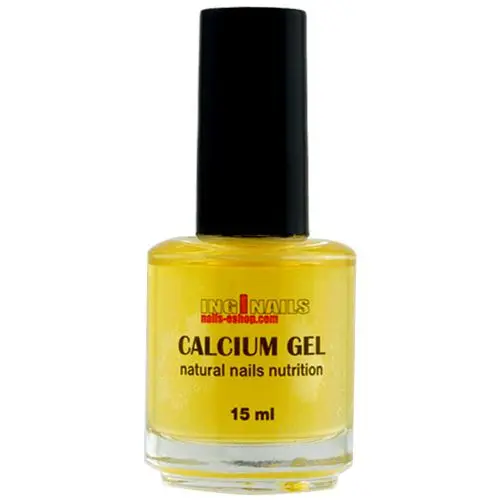 Zpevňovač přírodních nehtů Inginails - Calcium Gel 15ml