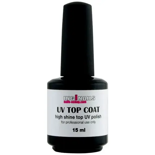 UV Top Coat - vrchní UV lak s leskem Inginails 