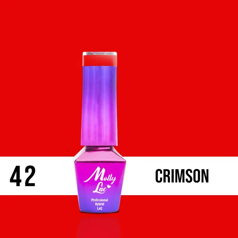 MOLLY LAC UV/LED Elite Women - Crimson 42, 5 ml