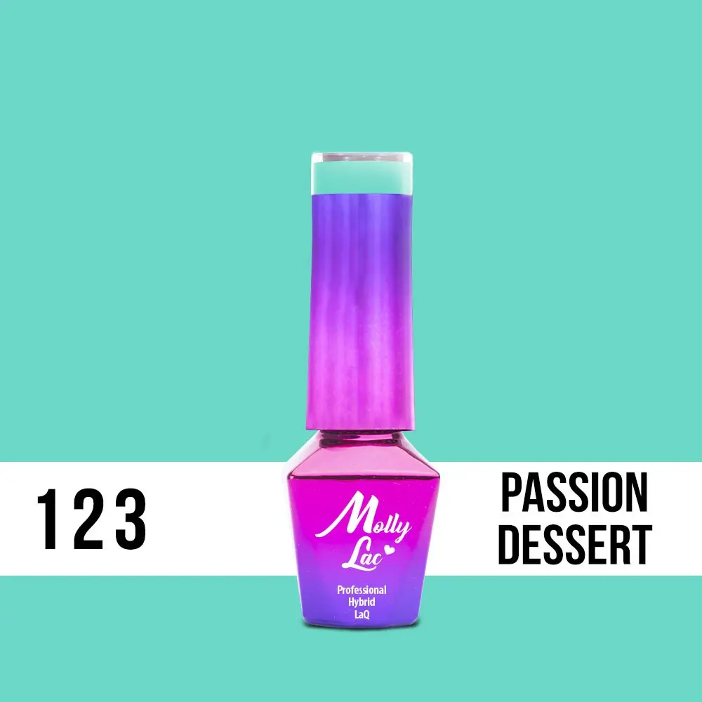 MOLLY LAC UV/LED Yoghurt - Passion Dessert 123, 5 ml