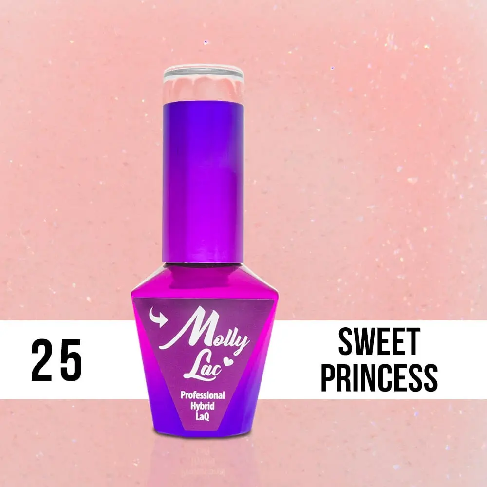 MOLLY LAC UV/LED gel lak Yes I Do - Sweet Princess 25, 10 ml