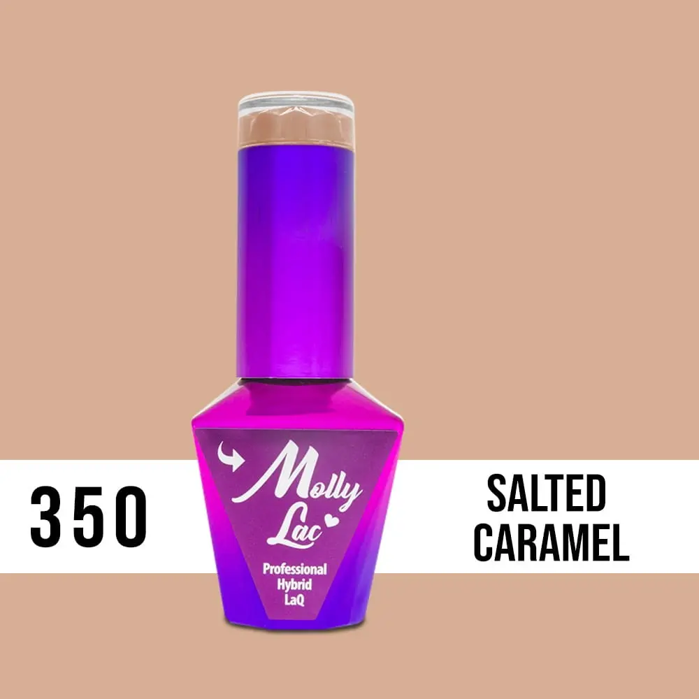 MOLLY LAC UV/LED gel lak Choco Dreams - Salted Caramel 350, 10 ml