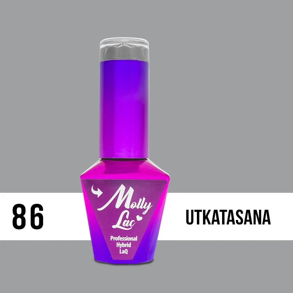 MOLLY LAC UV/LED gel lak Yoga - Utkatasana 86, 10 ml